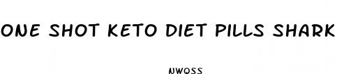 one shot keto diet pills shark tank