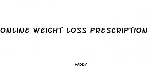 online weight loss prescription