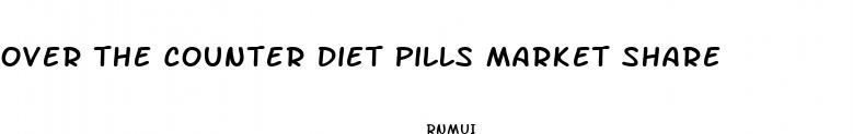 over the counter diet pills market share