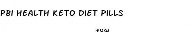 pbi health keto diet pills