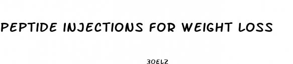 peptide injections for weight loss