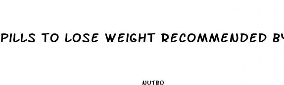 pills to lose weight recommended by doctors