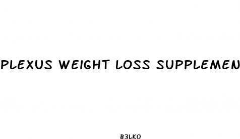 plexus weight loss supplement