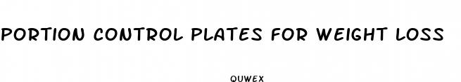 portion control plates for weight loss