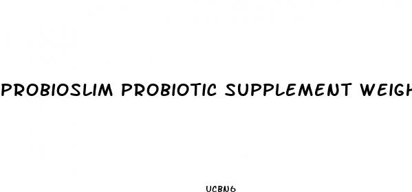 probioslim probiotic supplement weight loss 30 count