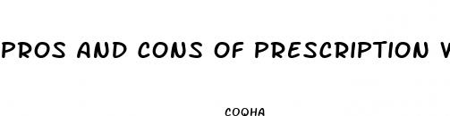 pros and cons of prescription weight loss pills