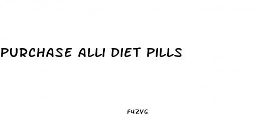 purchase alli diet pills