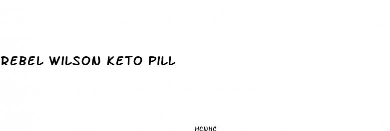rebel wilson keto pill