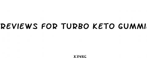 reviews for turbo keto gummies