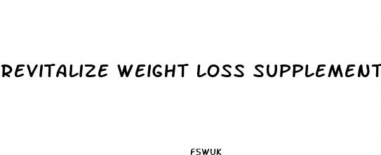 revitalize weight loss supplements