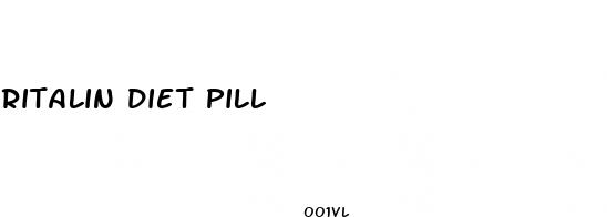 ritalin diet pill