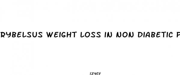 rybelsus weight loss in non diabetic patients