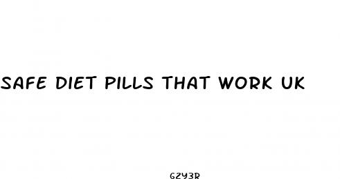 safe diet pills that work uk