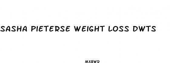 sasha pieterse weight loss dwts