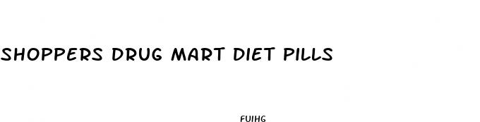 shoppers drug mart diet pills