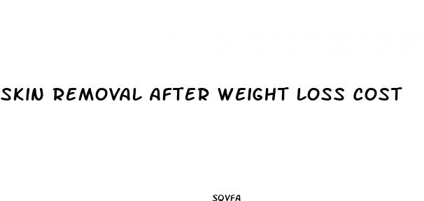 skin removal after weight loss cost