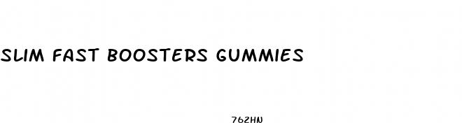 slim fast boosters gummies