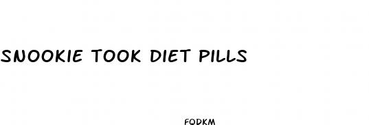 snookie took diet pills