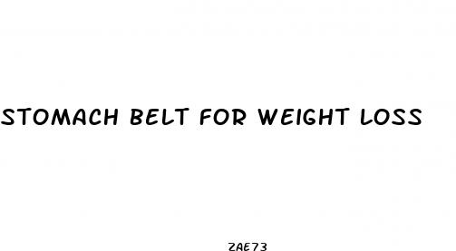 stomach belt for weight loss