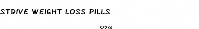 strive weight loss pills
