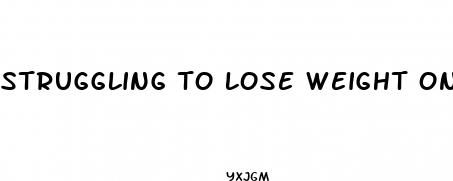 struggling to lose weight on the pill
