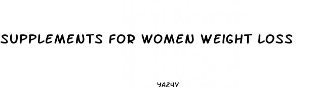supplements for women weight loss