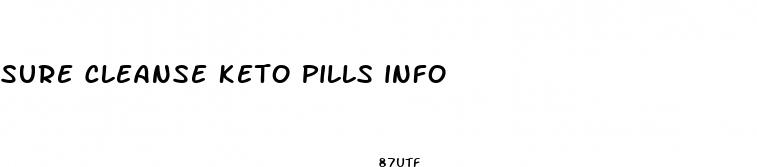 sure cleanse keto pills info