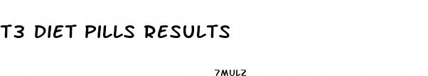 t3 diet pills results