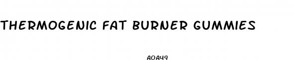 thermogenic fat burner gummies
