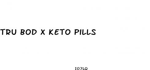 tru bod x keto pills