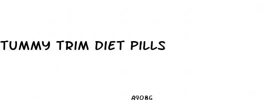 tummy trim diet pills