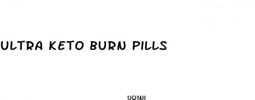 ultra keto burn pills