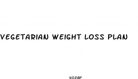 vegetarian weight loss plan
