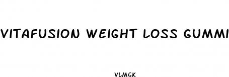 vitafusion weight loss gummies