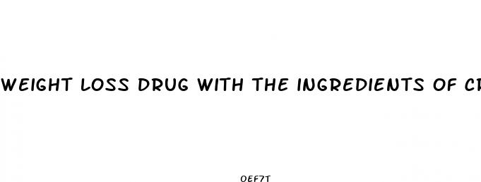 weight loss drug with the ingredients of crystal meth