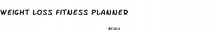 weight loss fitness planner