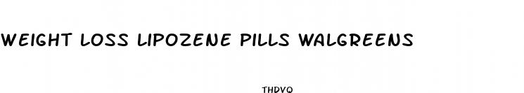 weight loss lipozene pills walgreens