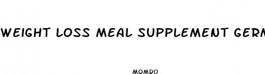 weight loss meal supplement germany