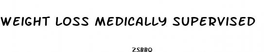 weight loss medically supervised