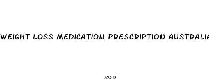 weight loss medication prescription australia