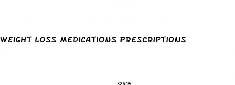 weight loss medications prescriptions