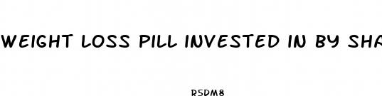 weight loss pill invested in by shark tank