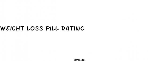 weight loss pill rating