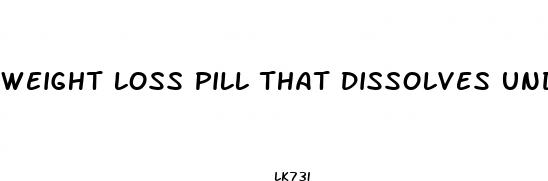 weight loss pill that dissolves under tongue