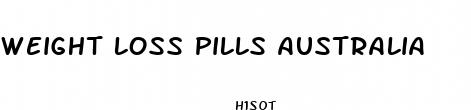 weight loss pills australia