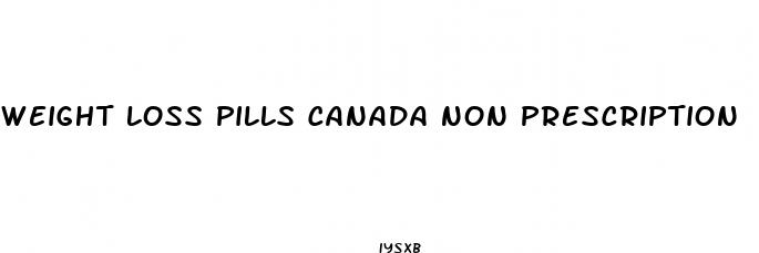 weight loss pills canada non prescription
