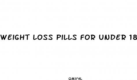 weight loss pills for under 18