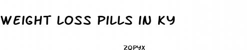 weight loss pills in ky