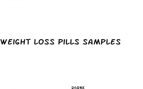 weight loss pills samples