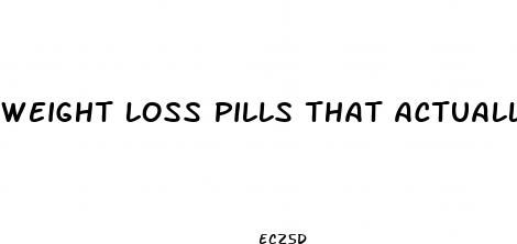 weight loss pills that actually work over the counter